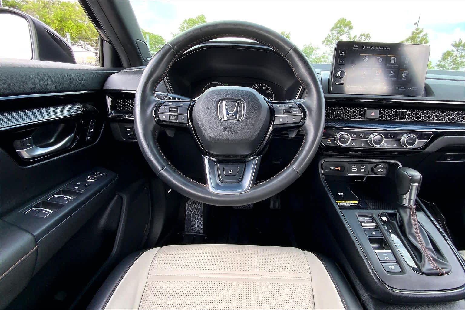 2023 Honda CR-V Hybrid Sport Touring Crystal Black Pearl at AutoNation USA Katy