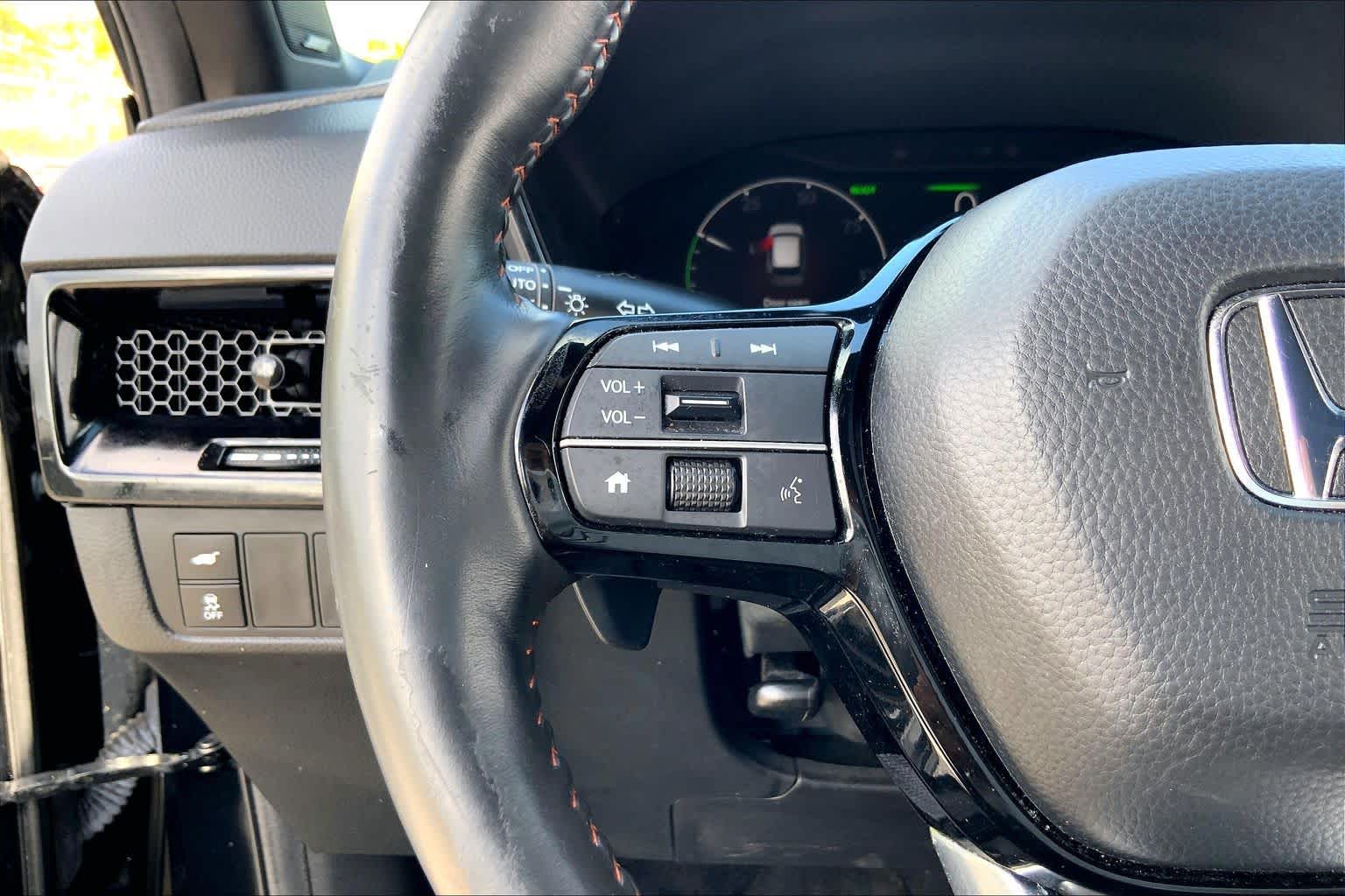 2023 Honda CR-V Hybrid Sport Touring Crystal Black Pearl at AutoNation USA Katy
