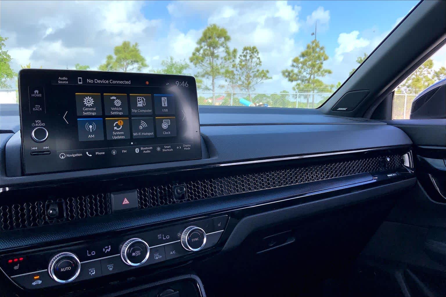 2023 Honda CR-V Hybrid Sport Touring Crystal Black Pearl at AutoNation USA Katy