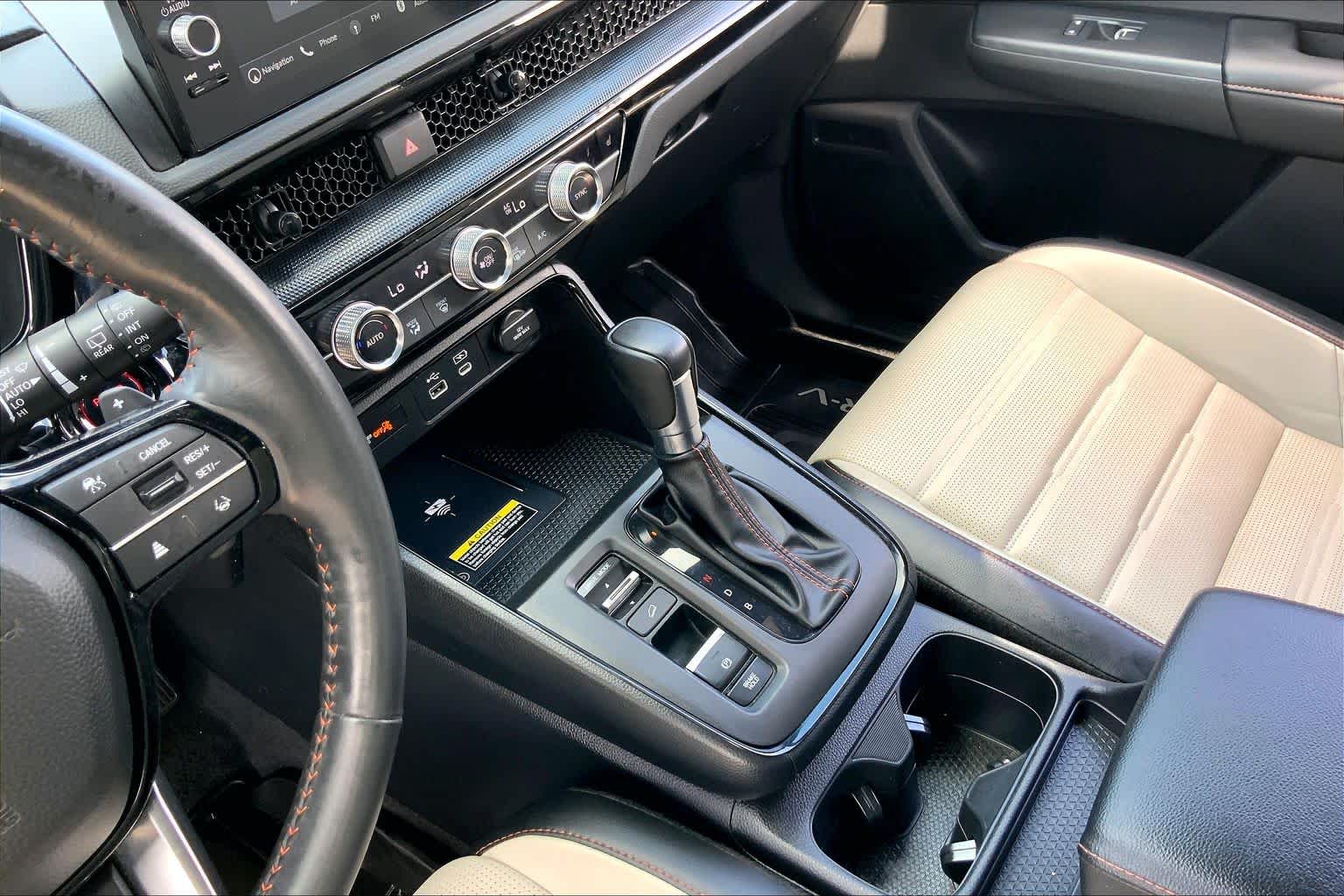 2023 Honda CR-V Hybrid Sport Touring Crystal Black Pearl at AutoNation USA Katy