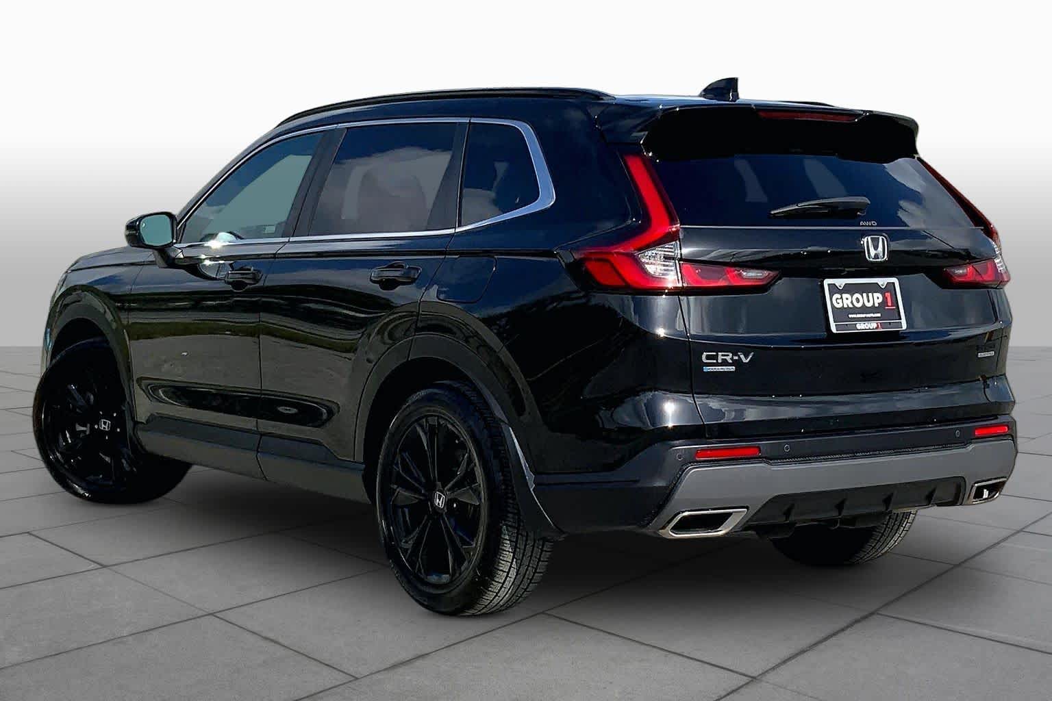 2023 Honda CR-V Hybrid Sport Touring Crystal Black Pearl at AutoNation USA Katy