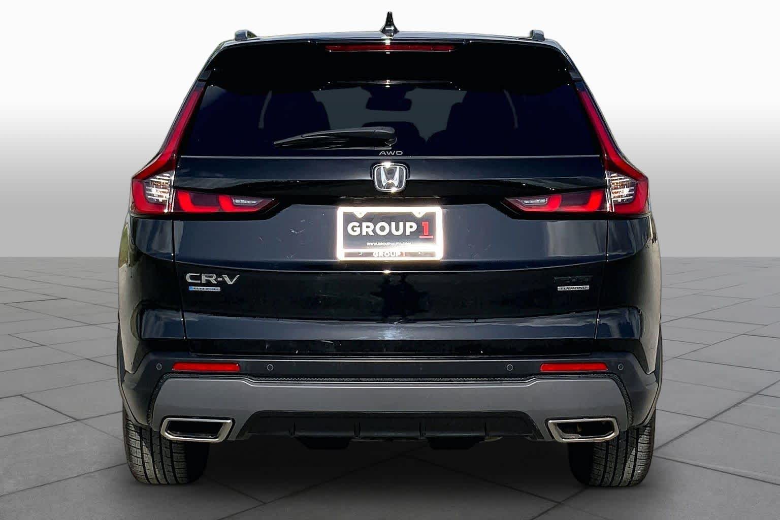 2023 Honda CR-V Hybrid Sport Touring Crystal Black Pearl at AutoNation USA Katy