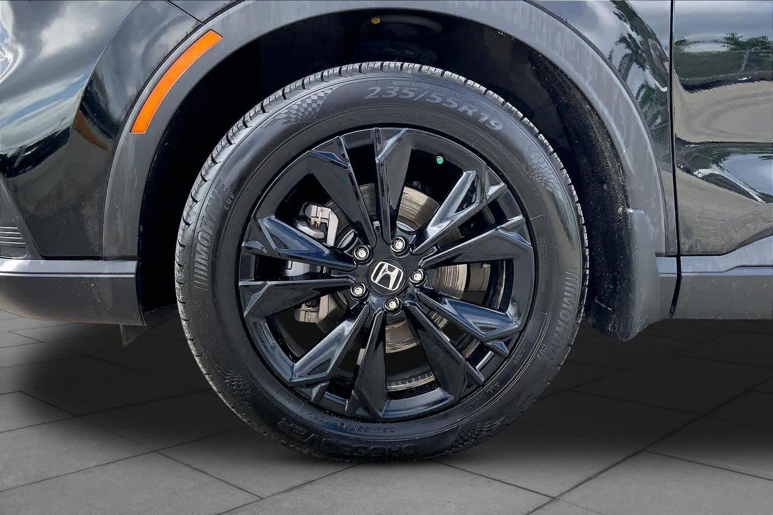 2023 Honda CR-V Hybrid Sport Touring Crystal Black Pearl at AutoNation USA Katy