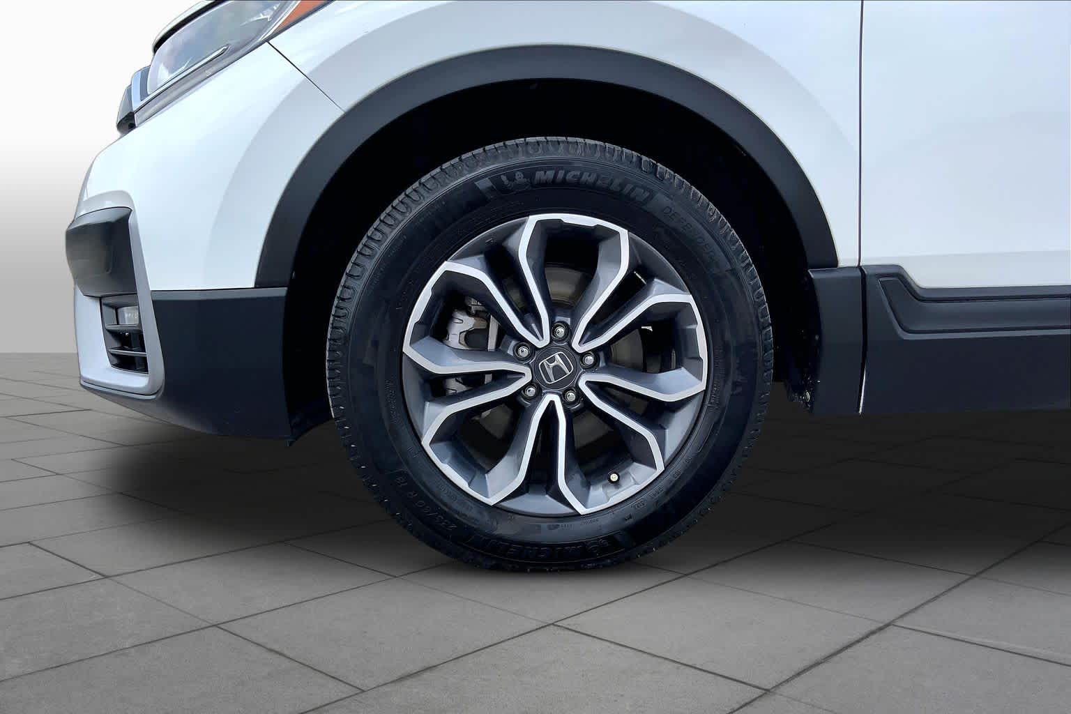 2022 Honda CR-V Hybrid EX-L Platinum White Pearl at AutoNation USA Katy
