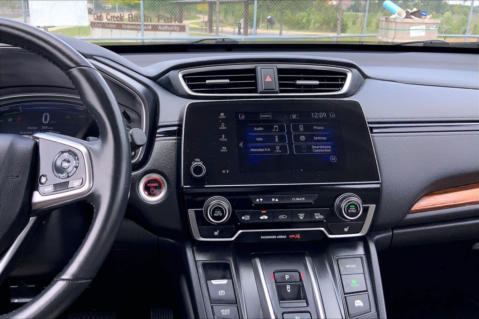 2022 Honda CR-V Hybrid EX-L Platinum White Pearl at AutoNation USA Katy