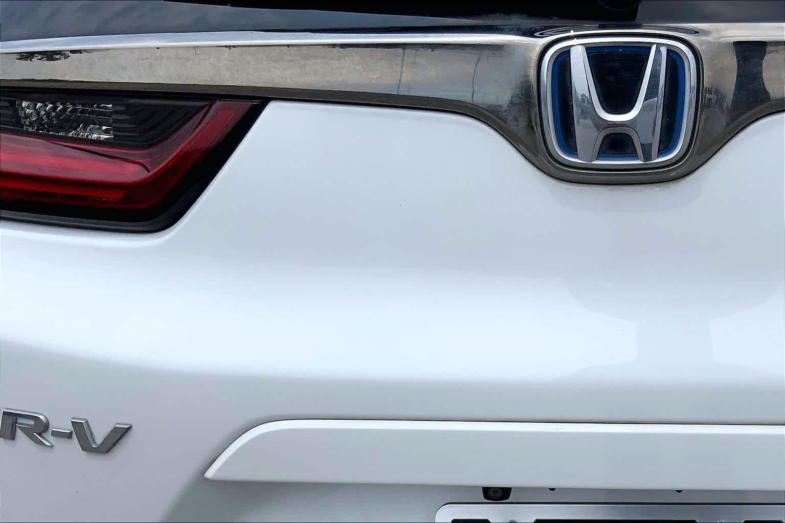 2022 Honda CR-V Hybrid EX-L Platinum White Pearl at AutoNation USA Katy