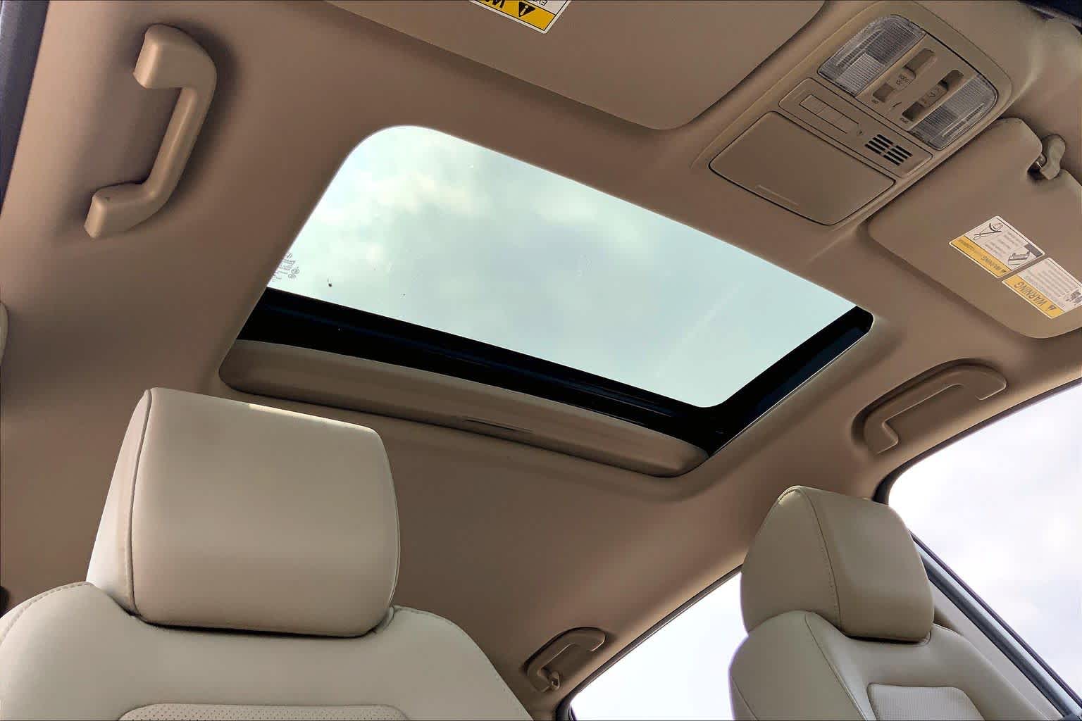 2022 Honda CR-V Hybrid EX-L Platinum White Pearl at AutoNation USA Katy