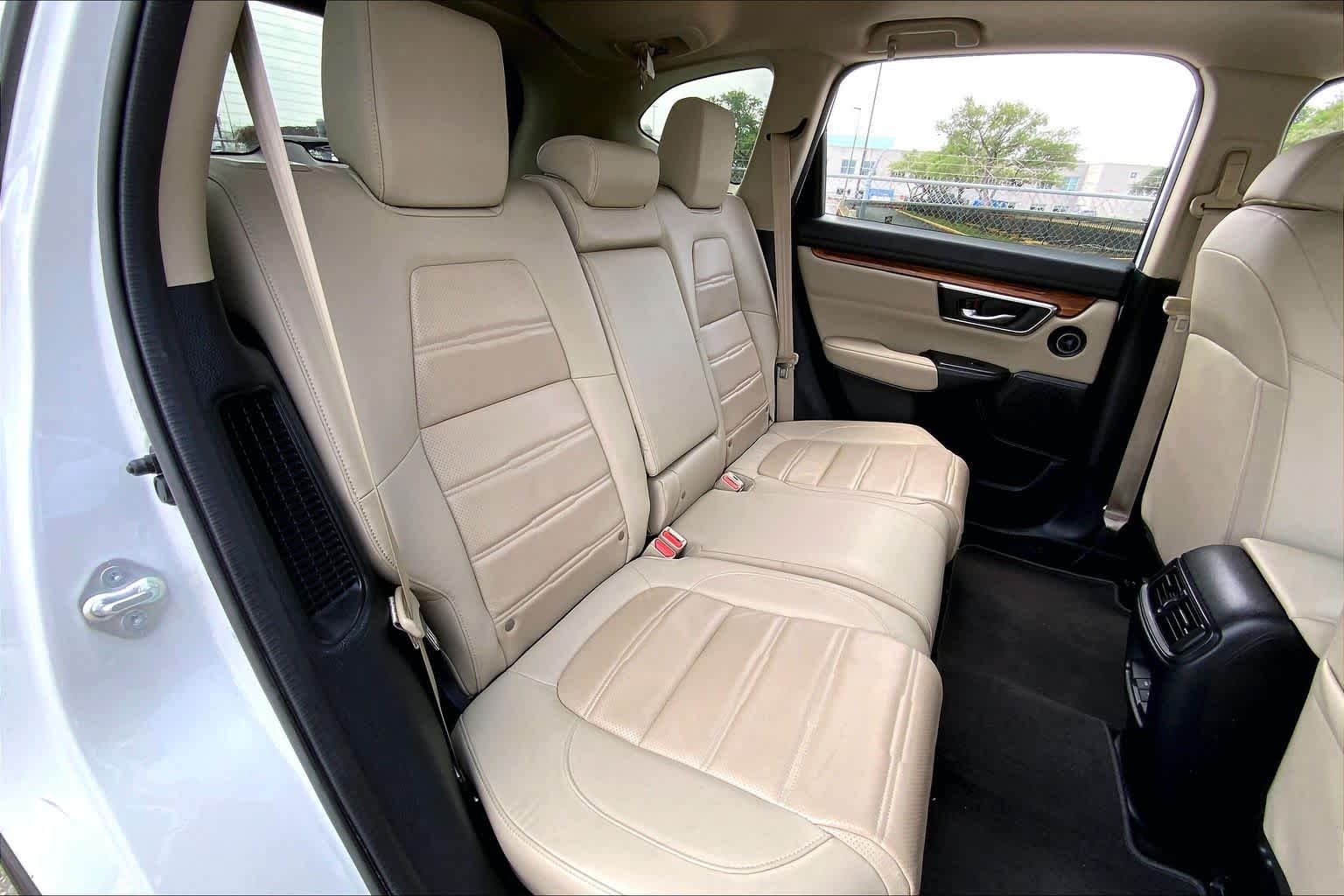 2022 Honda CR-V Hybrid EX-L Platinum White Pearl at AutoNation USA Katy