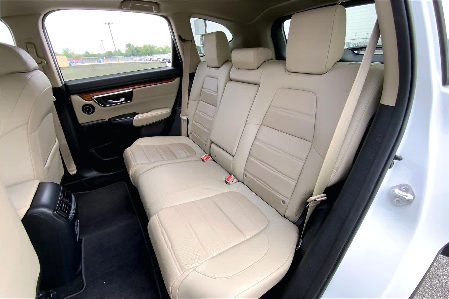 2022 Honda CR-V Hybrid EX-L Platinum White Pearl at AutoNation USA Katy