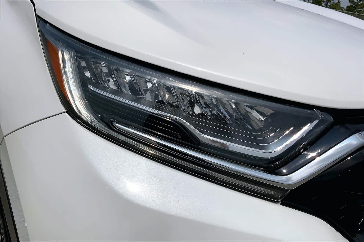 2022 Honda CR-V Hybrid EX-L Platinum White Pearl at AutoNation USA Katy