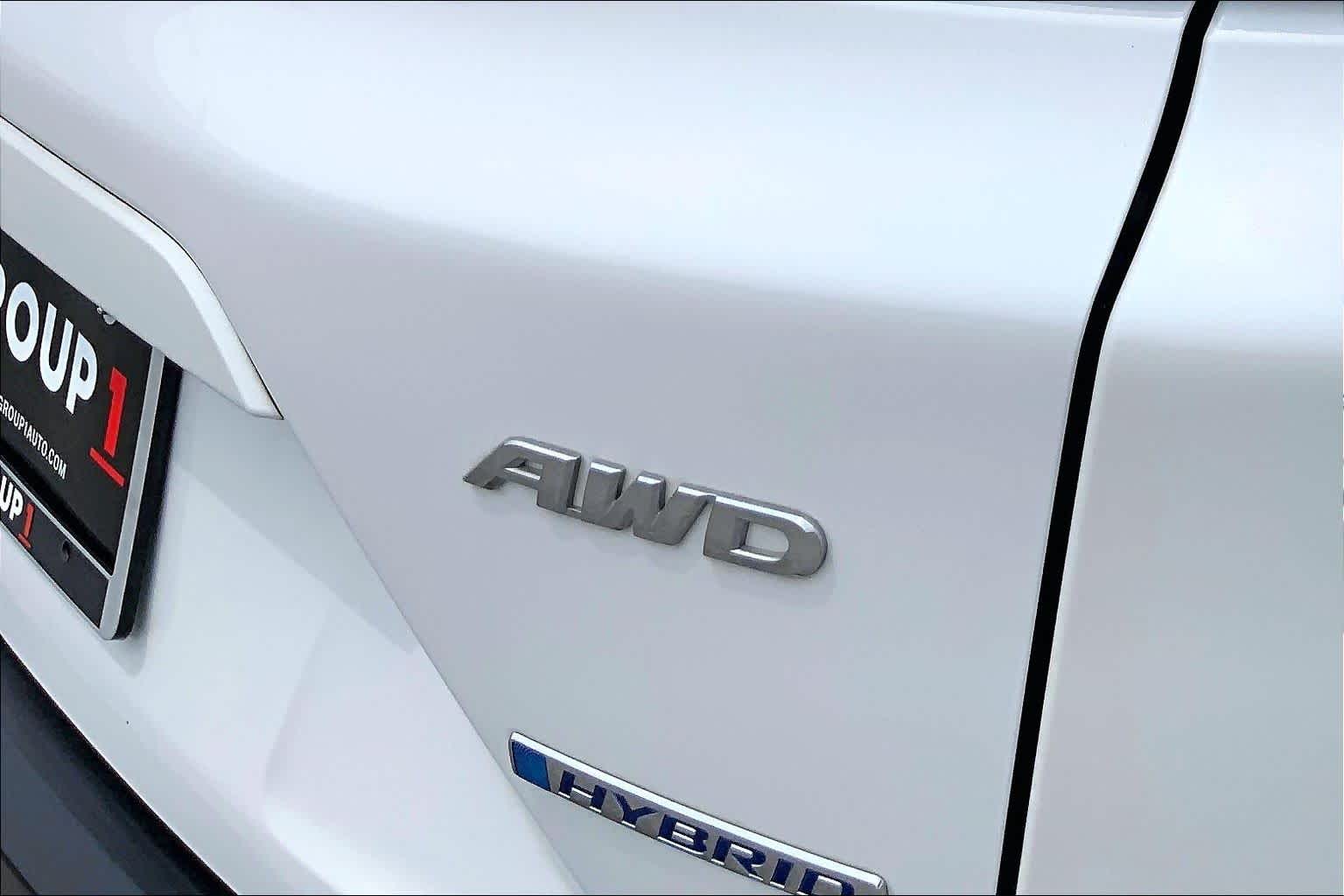 2022 Honda CR-V Hybrid EX-L Platinum White Pearl at AutoNation USA Katy