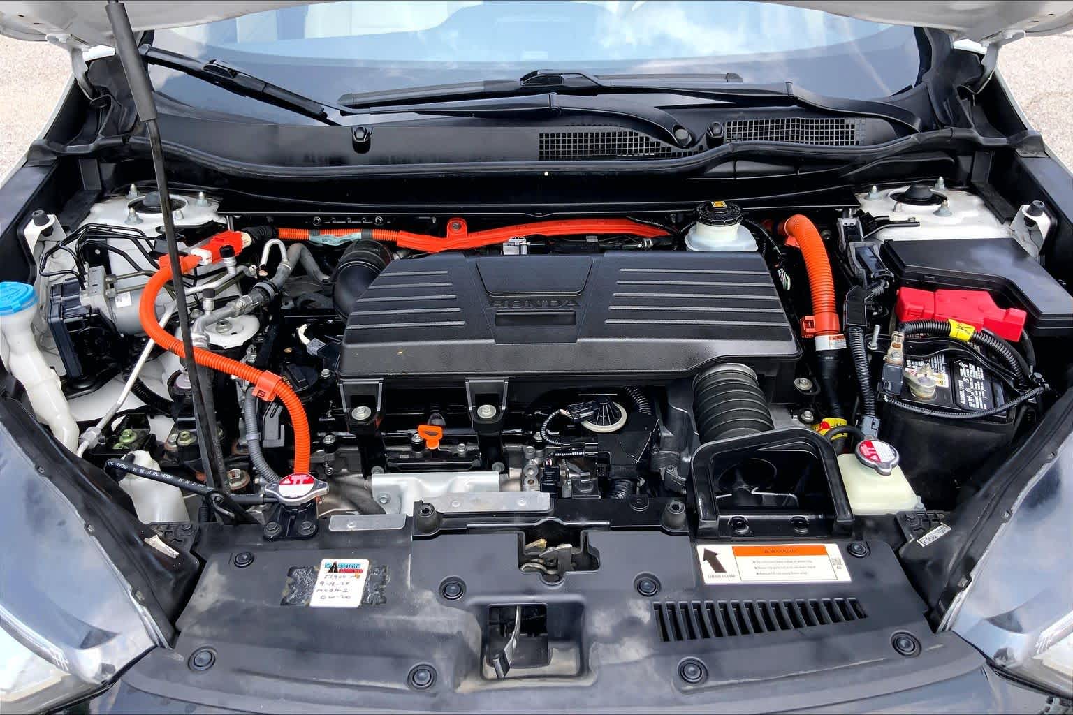 2022 Honda CR-V Hybrid EX-L Platinum White Pearl at AutoNation USA Katy