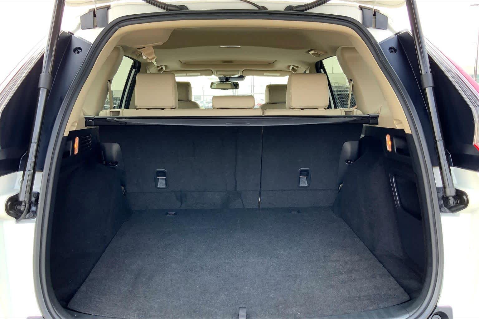 2022 Honda CR-V Hybrid EX-L Platinum White Pearl at AutoNation USA Katy