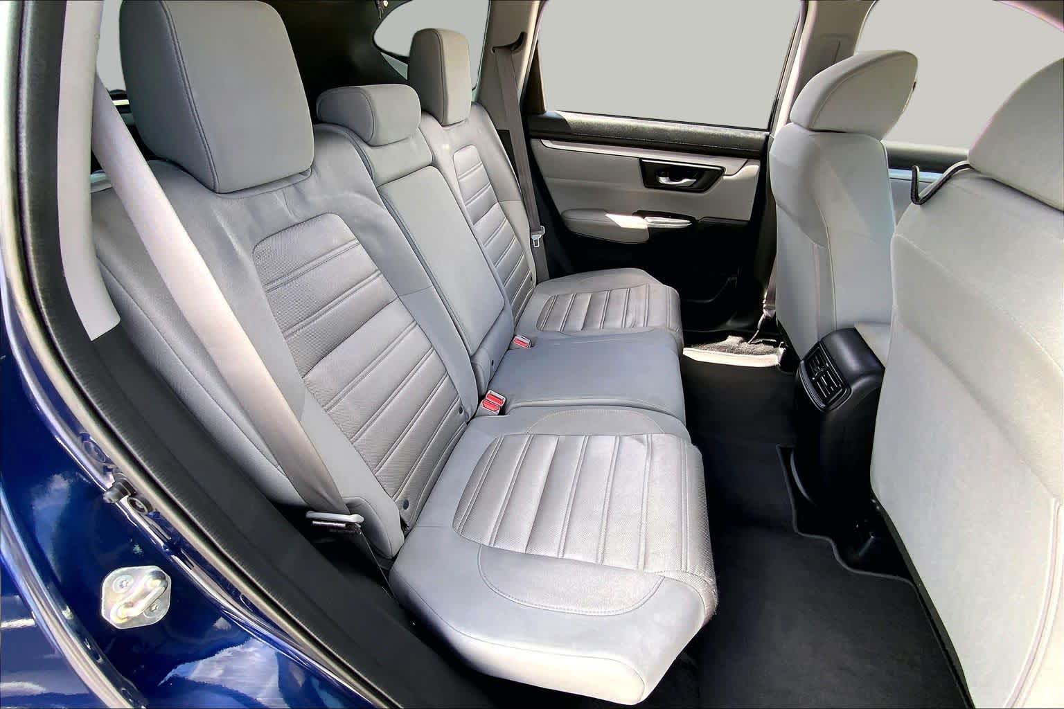 2019 Honda CR-V LX Obsidian Blue Pearl at Friendly Ford Crosby