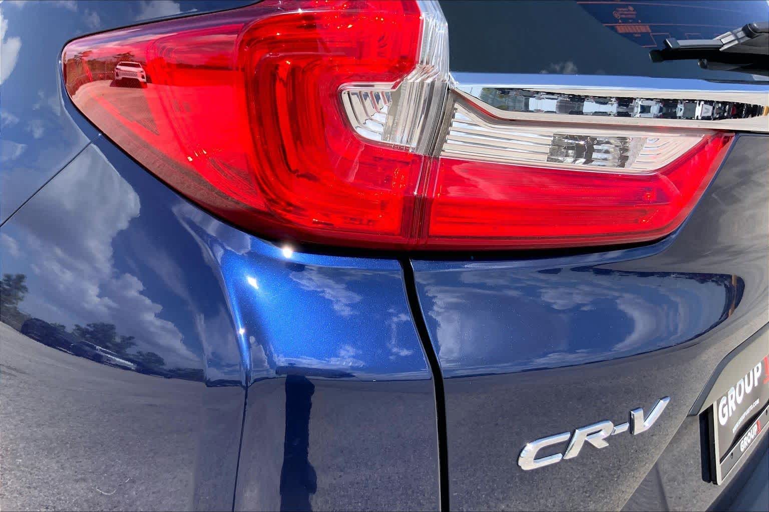 2019 Honda CR-V LX Obsidian Blue Pearl at Friendly Ford Crosby