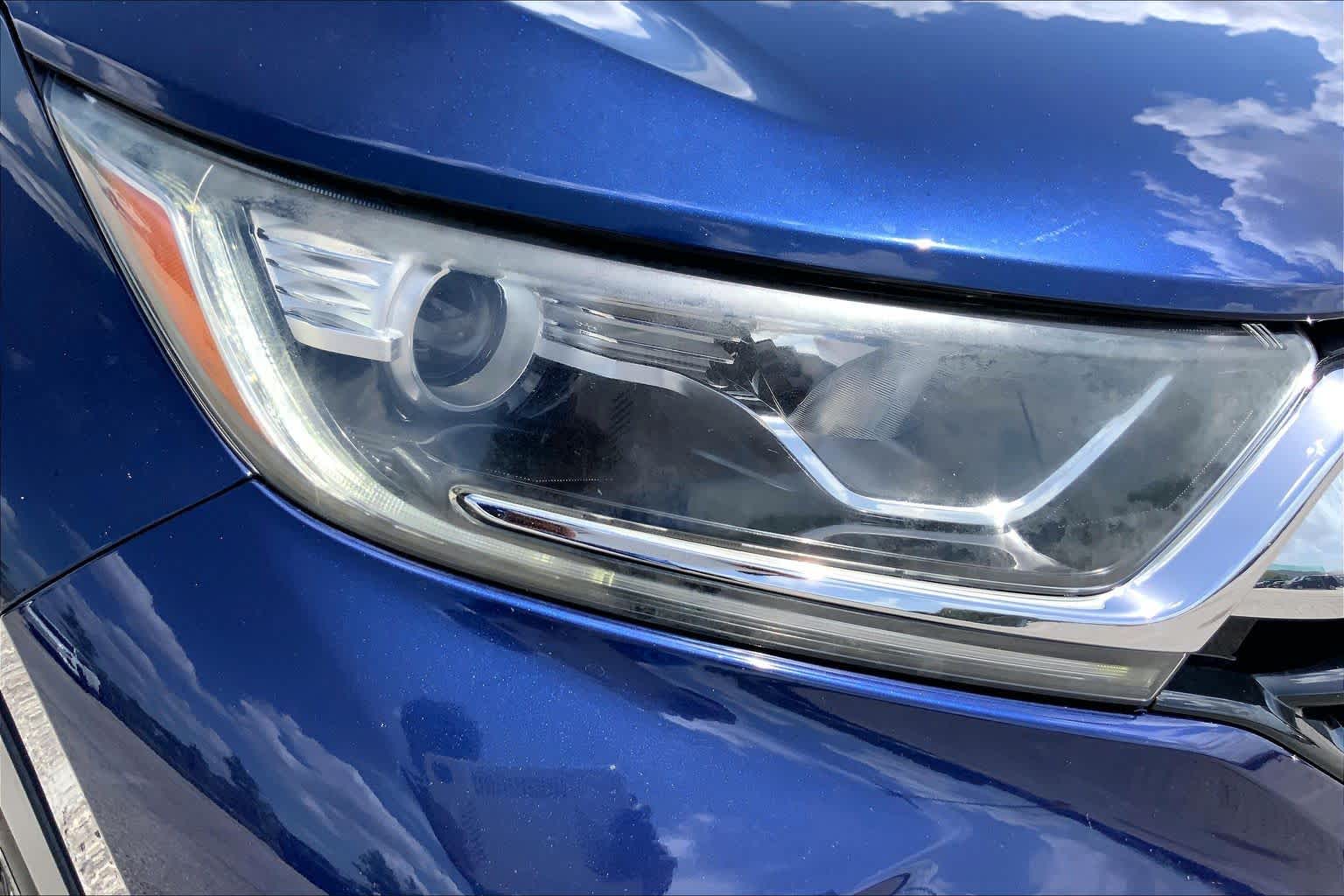 2019 Honda CR-V LX Obsidian Blue Pearl at Friendly Ford Crosby