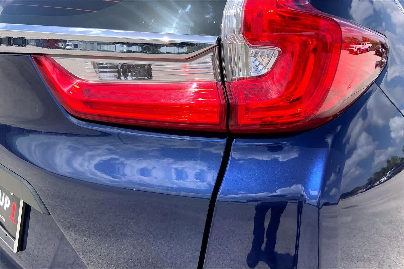 2019 Honda CR-V LX Obsidian Blue Pearl at Friendly Ford Crosby