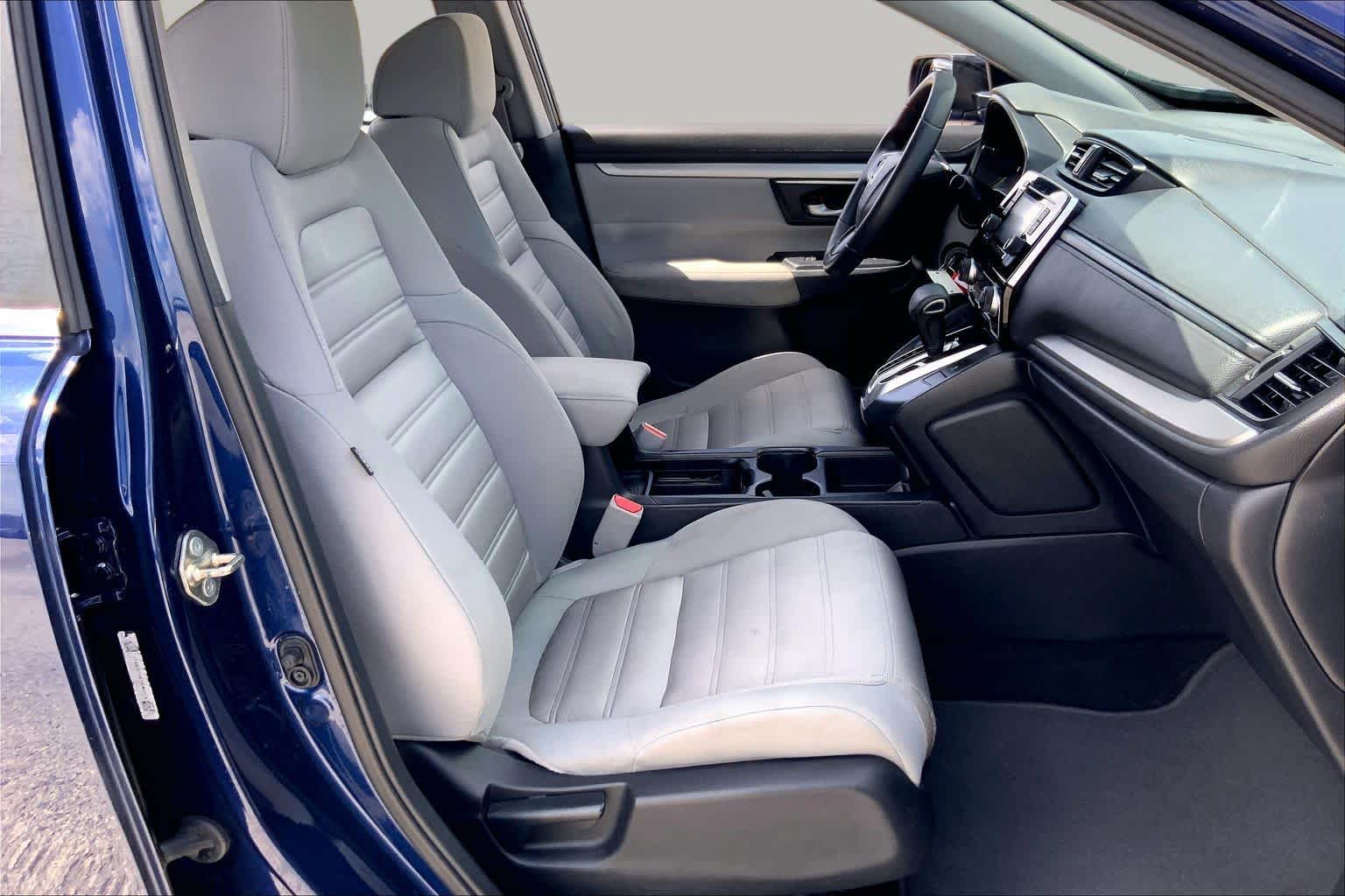 2019 Honda CR-V LX Obsidian Blue Pearl at Friendly Ford Crosby