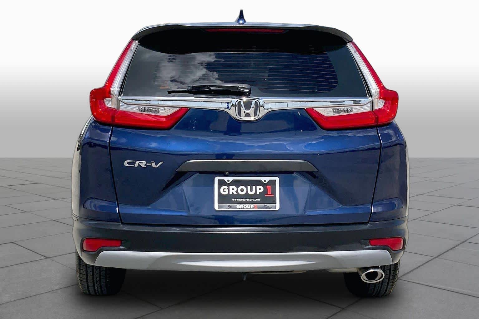 2019 Honda CR-V LX Obsidian Blue Pearl at Friendly Ford Crosby