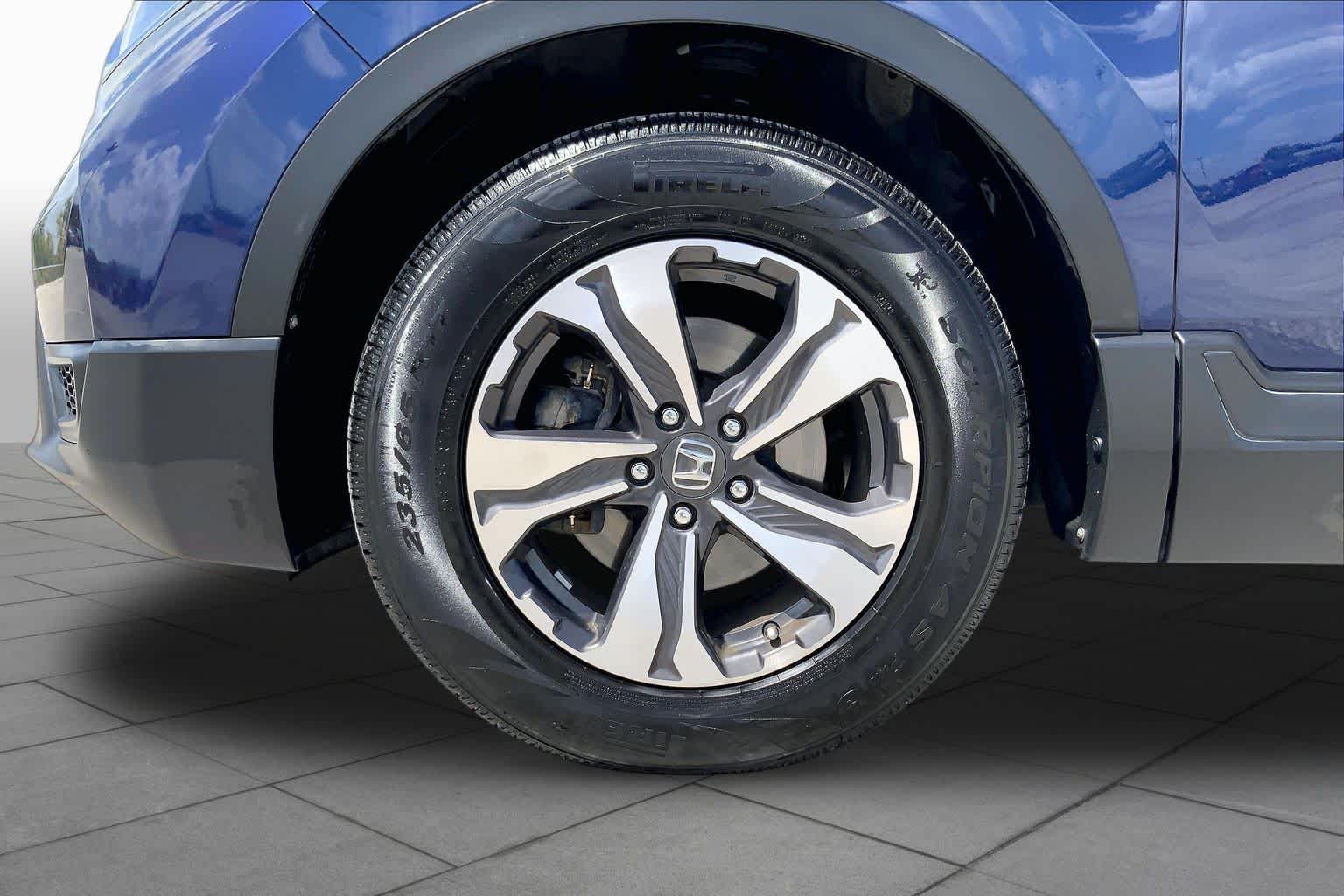 2019 Honda CR-V LX Obsidian Blue Pearl at Friendly Ford Crosby