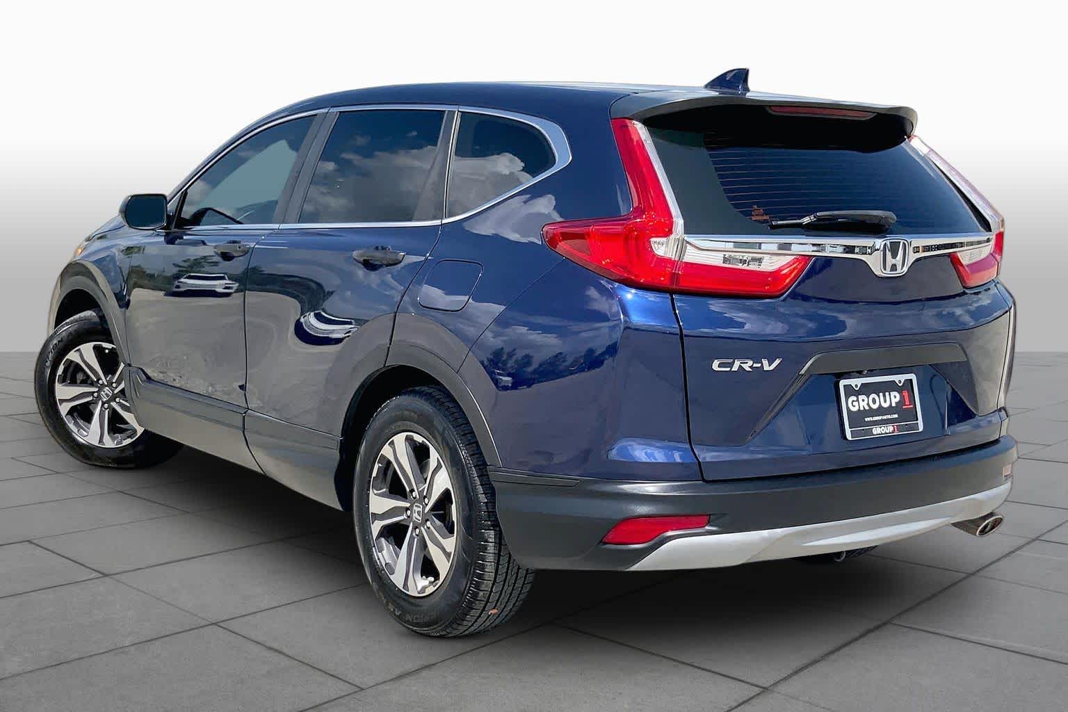 2019 Honda CR-V LX Obsidian Blue Pearl at Friendly Ford Crosby