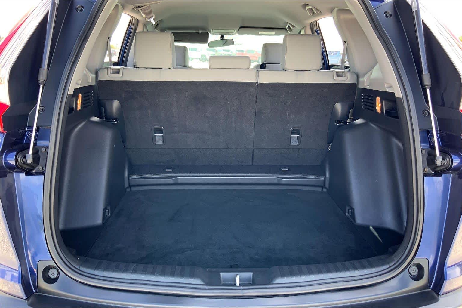 2019 Honda CR-V LX Obsidian Blue Pearl at Friendly Ford Crosby