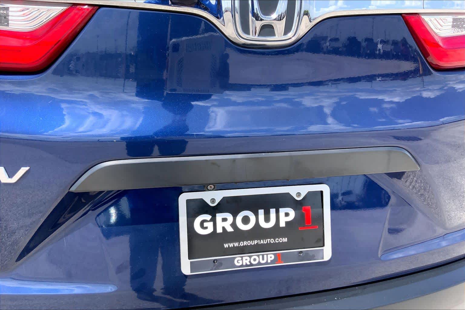 2019 Honda CR-V LX Obsidian Blue Pearl at Friendly Ford Crosby