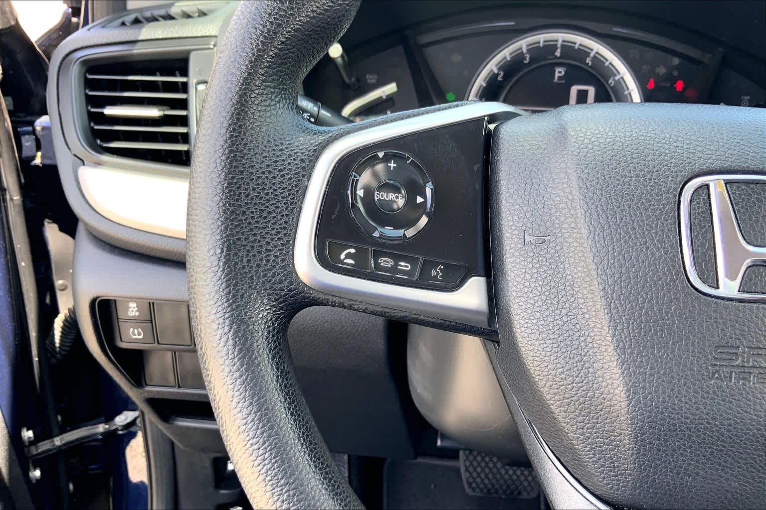2019 Honda CR-V LX Obsidian Blue Pearl at Friendly Ford Crosby