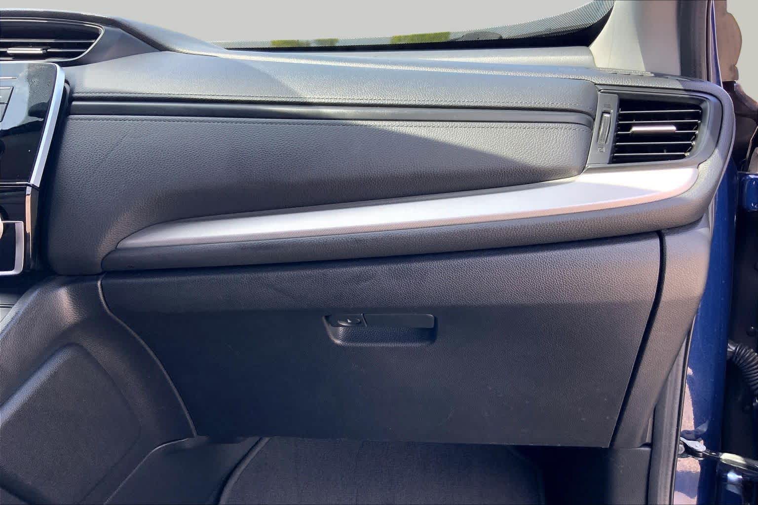 2019 Honda CR-V LX Obsidian Blue Pearl at Friendly Ford Crosby