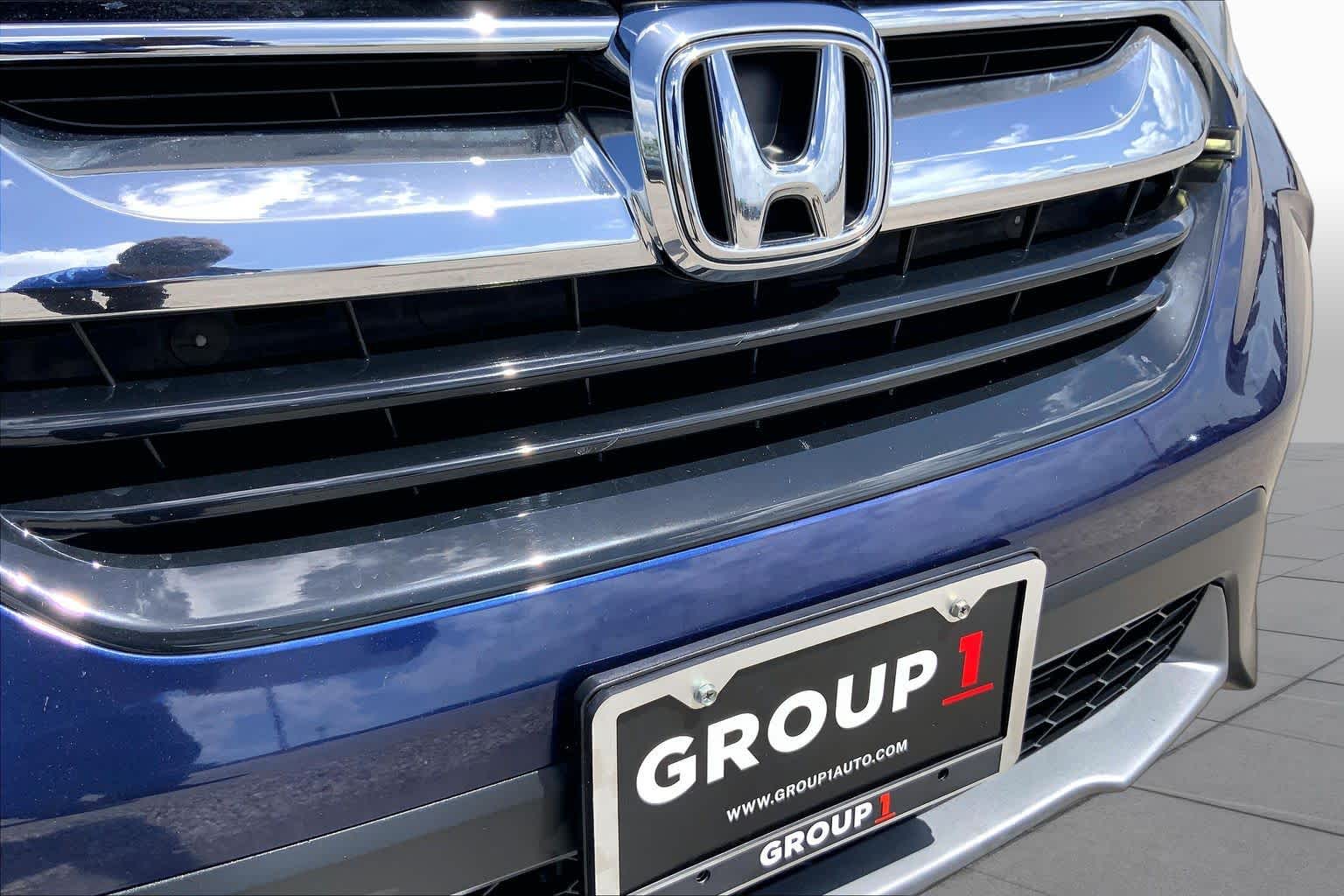 2019 Honda CR-V LX Obsidian Blue Pearl at Friendly Ford Crosby