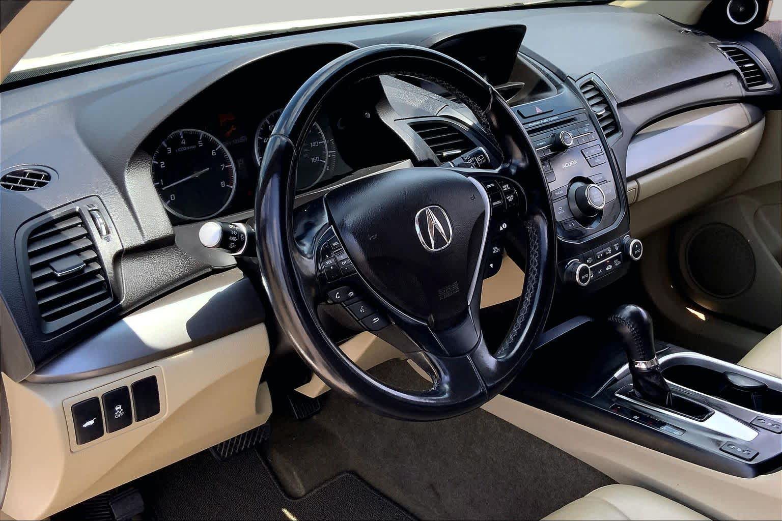 2018 Acura RDX  White Diamond Pearl at Honda of Clear Lake
