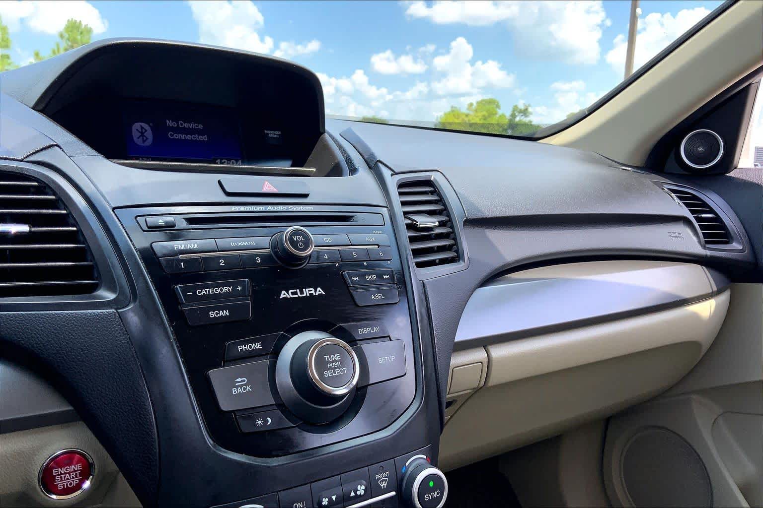 2018 Acura RDX  White Diamond Pearl at Honda of Clear Lake