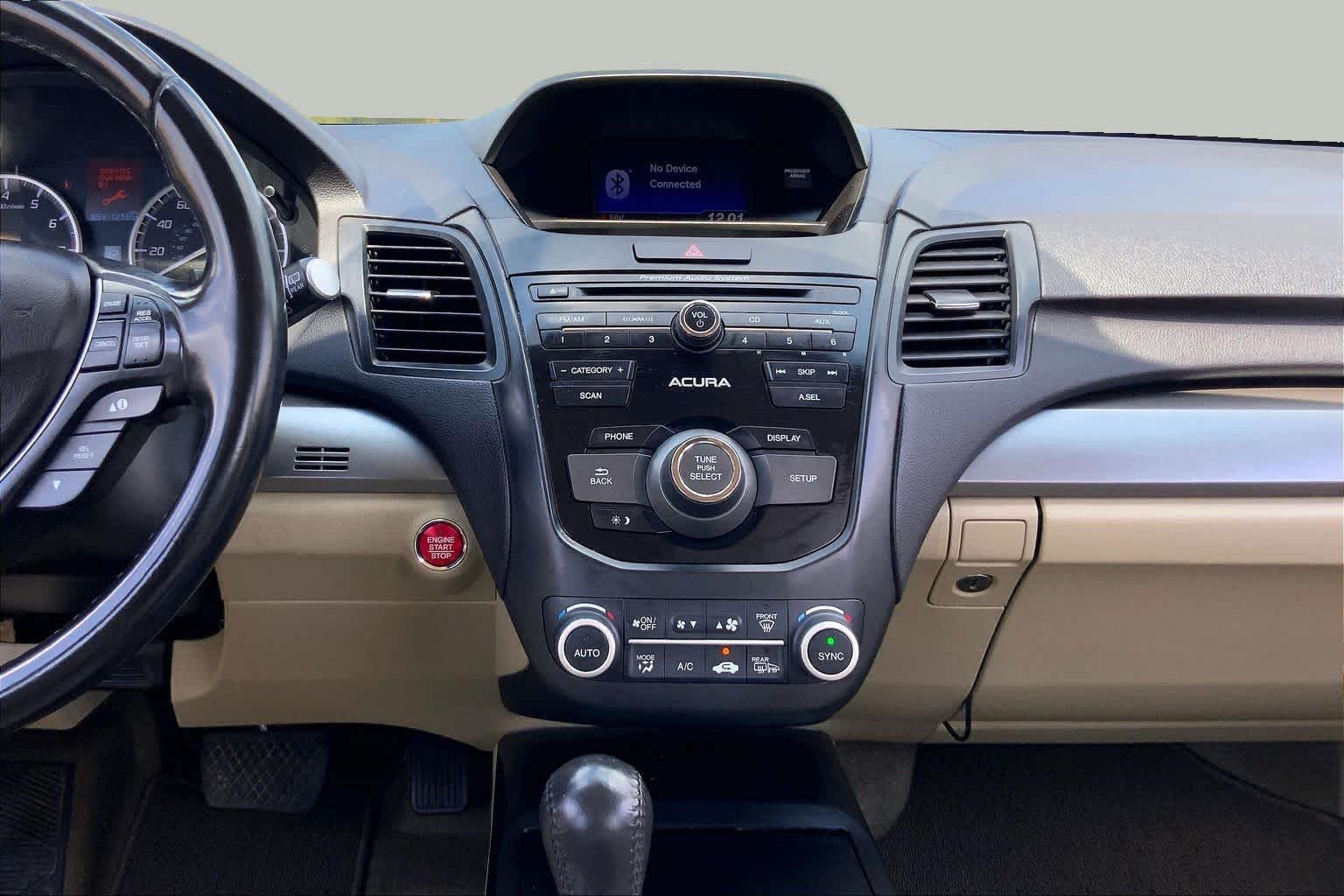 2018 Acura RDX  White Diamond Pearl at Honda of Clear Lake