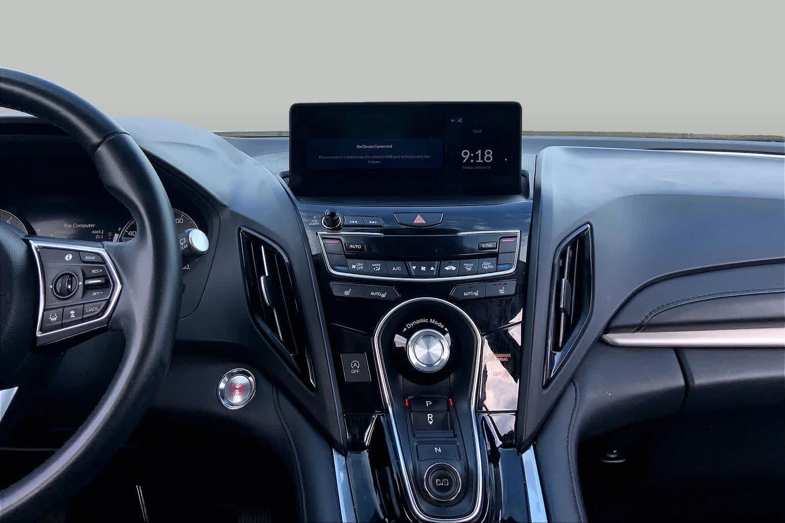 2019 Acura RDX  White Diamond Pearl at Tomball Ford