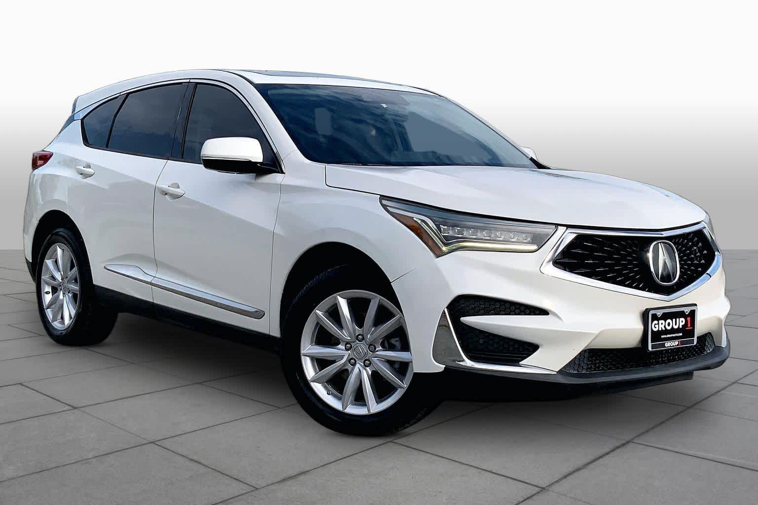 2019 Acura RDX  White Diamond Pearl at Tomball Ford