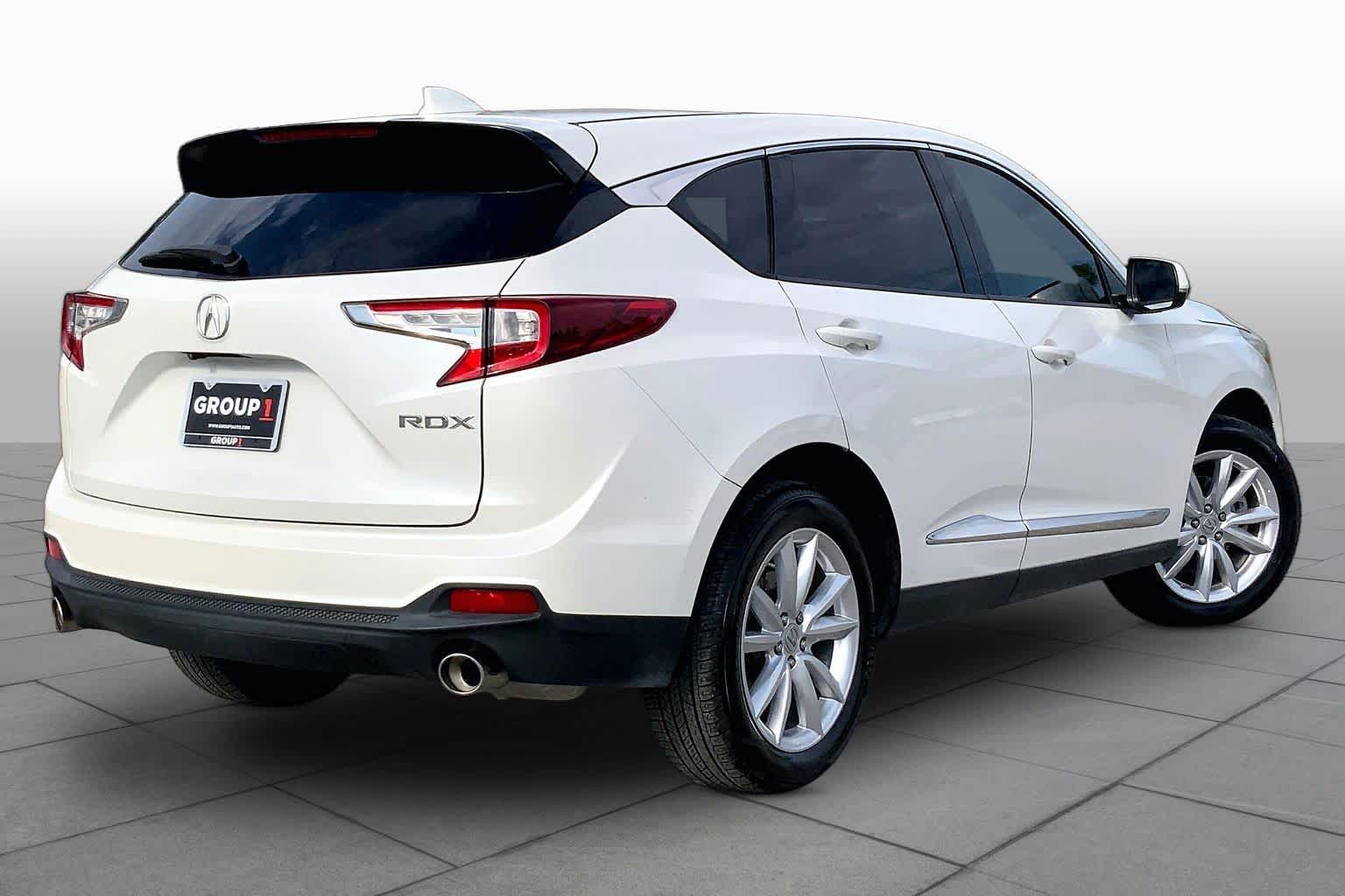 2019 Acura RDX  White Diamond Pearl at Tomball Ford