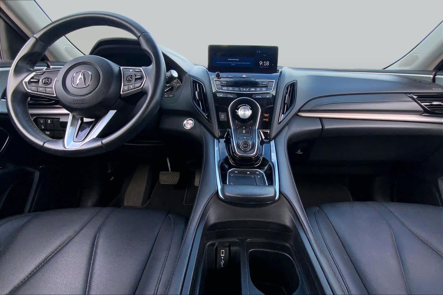 2019 Acura RDX  White Diamond Pearl at Tomball Ford