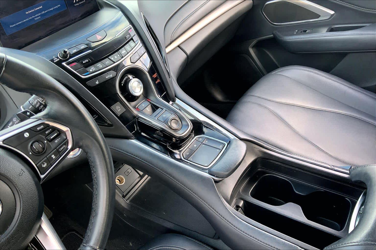2019 Acura RDX  White Diamond Pearl at Tomball Ford