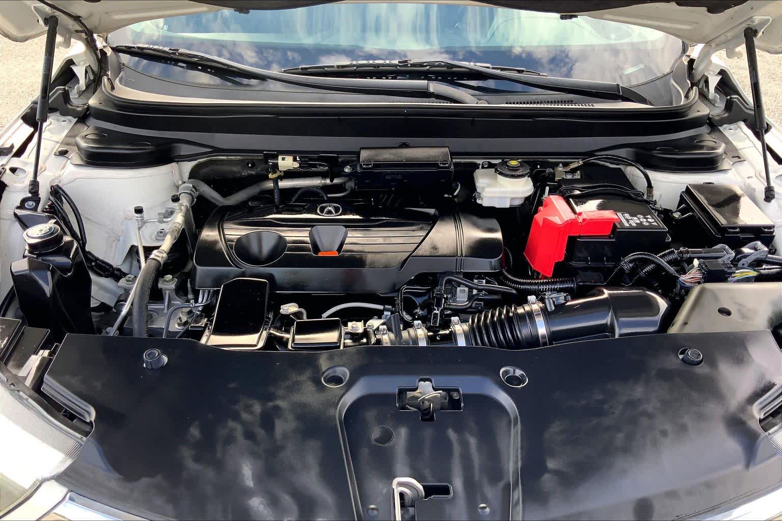 2019 Acura RDX  White Diamond Pearl at Tomball Ford