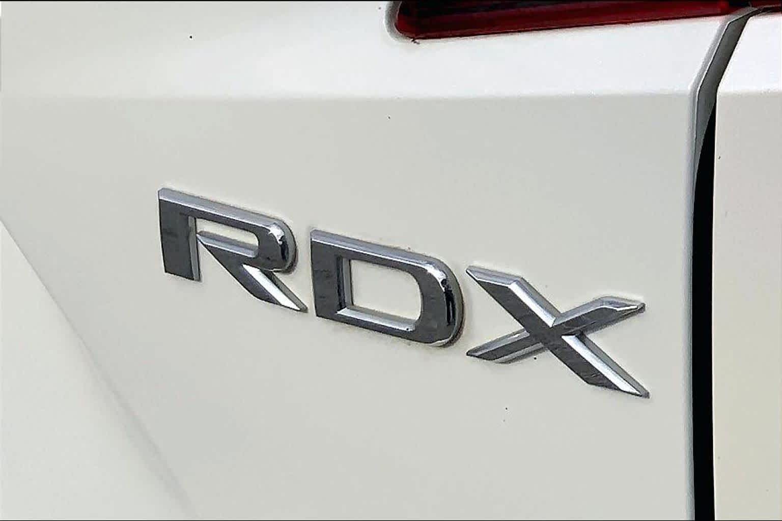 2019 Acura RDX  White Diamond Pearl at Tomball Ford