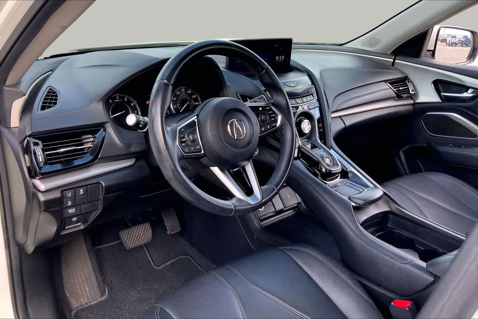 2019 Acura RDX  White Diamond Pearl at Tomball Ford