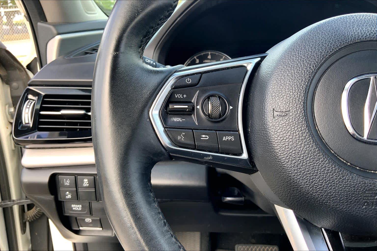 2019 Acura RDX  White Diamond Pearl at Tomball Ford