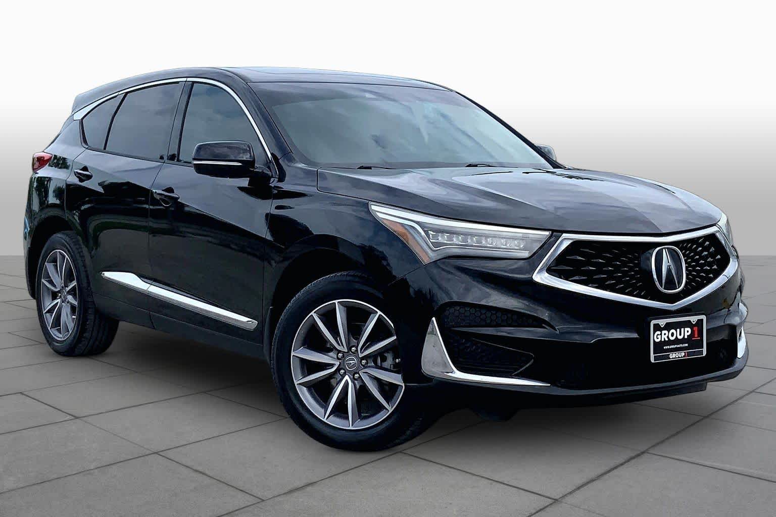 2020 Acura RDX w/Technology Pkg Majestic Black Pearl at AutoNation USA Katy