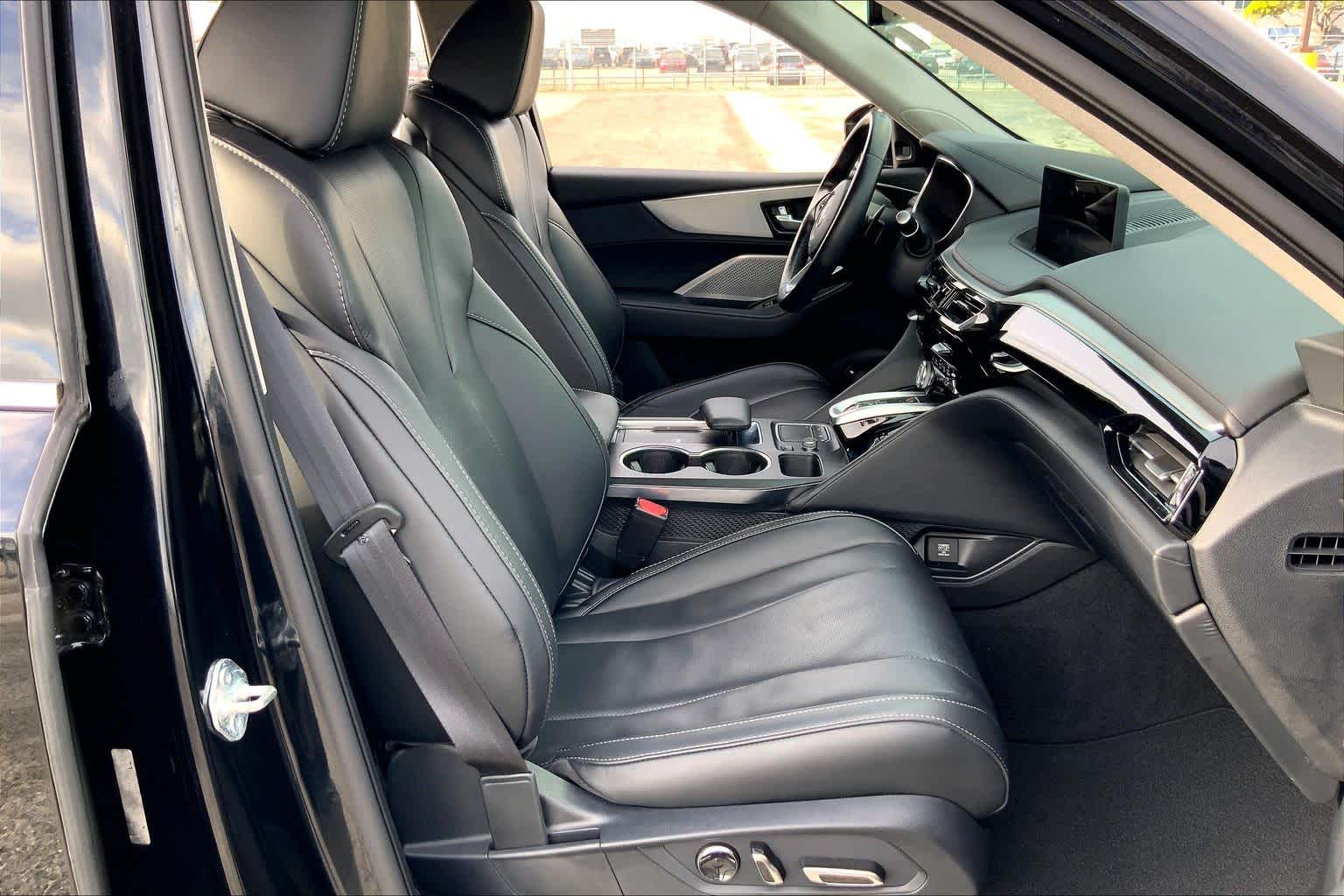 2024 Acura MDX w/Technology Package Majestic Black Pearl at AutoNation Chrysler Jeep Dodge Ram Spring