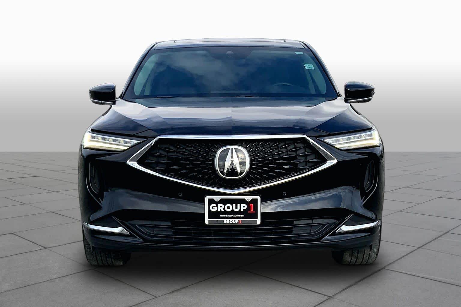 2024 Acura MDX w/Technology Package Majestic Black Pearl at AutoNation Chrysler Jeep Dodge Ram Spring