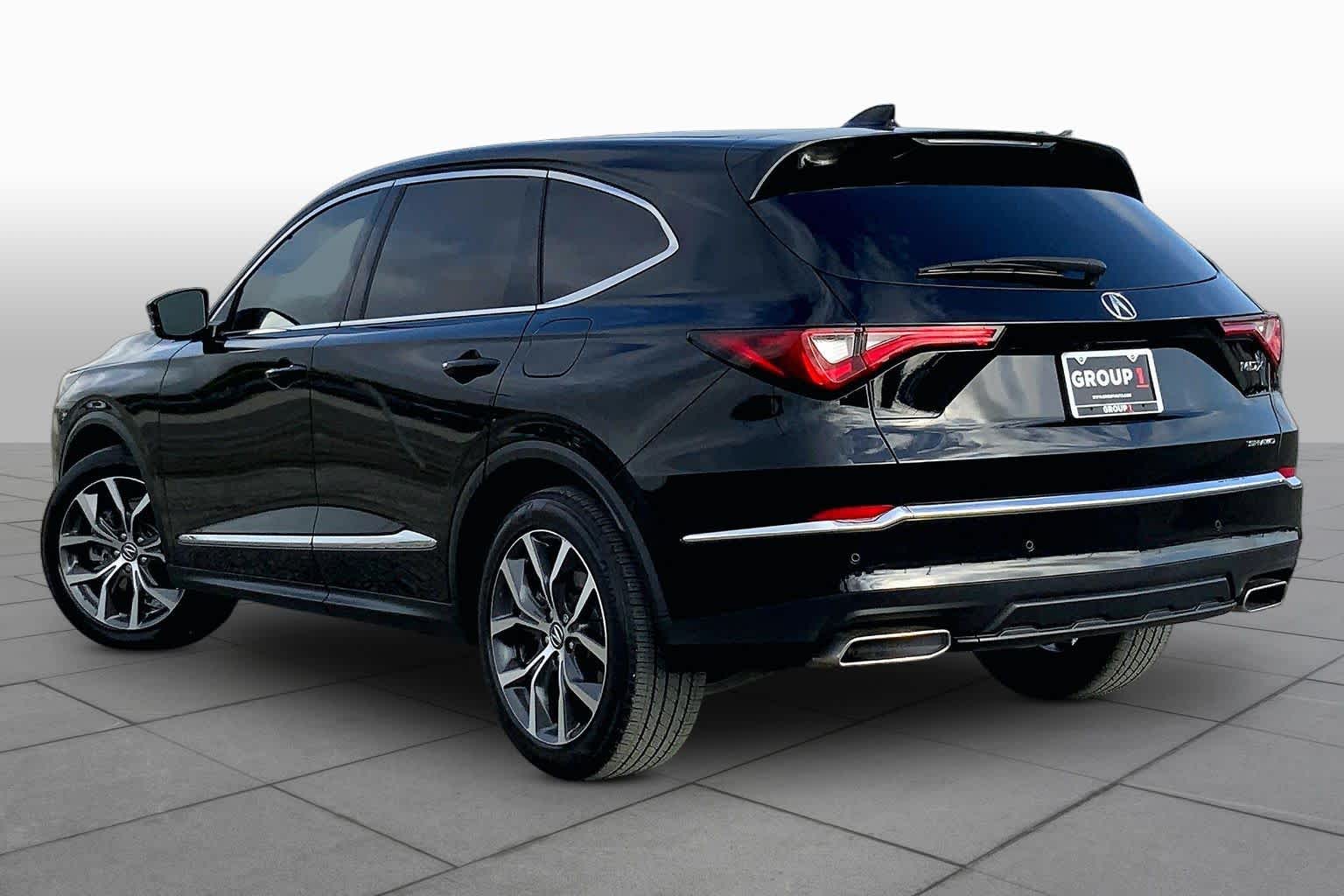 2024 Acura MDX w/Technology Package Majestic Black Pearl at AutoNation Chrysler Jeep Dodge Ram Spring