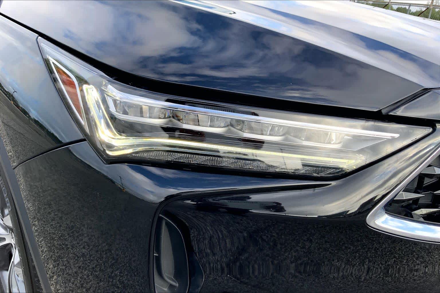 2024 Acura MDX w/Technology Package Majestic Black Pearl at AutoNation Chrysler Jeep Dodge Ram Spring