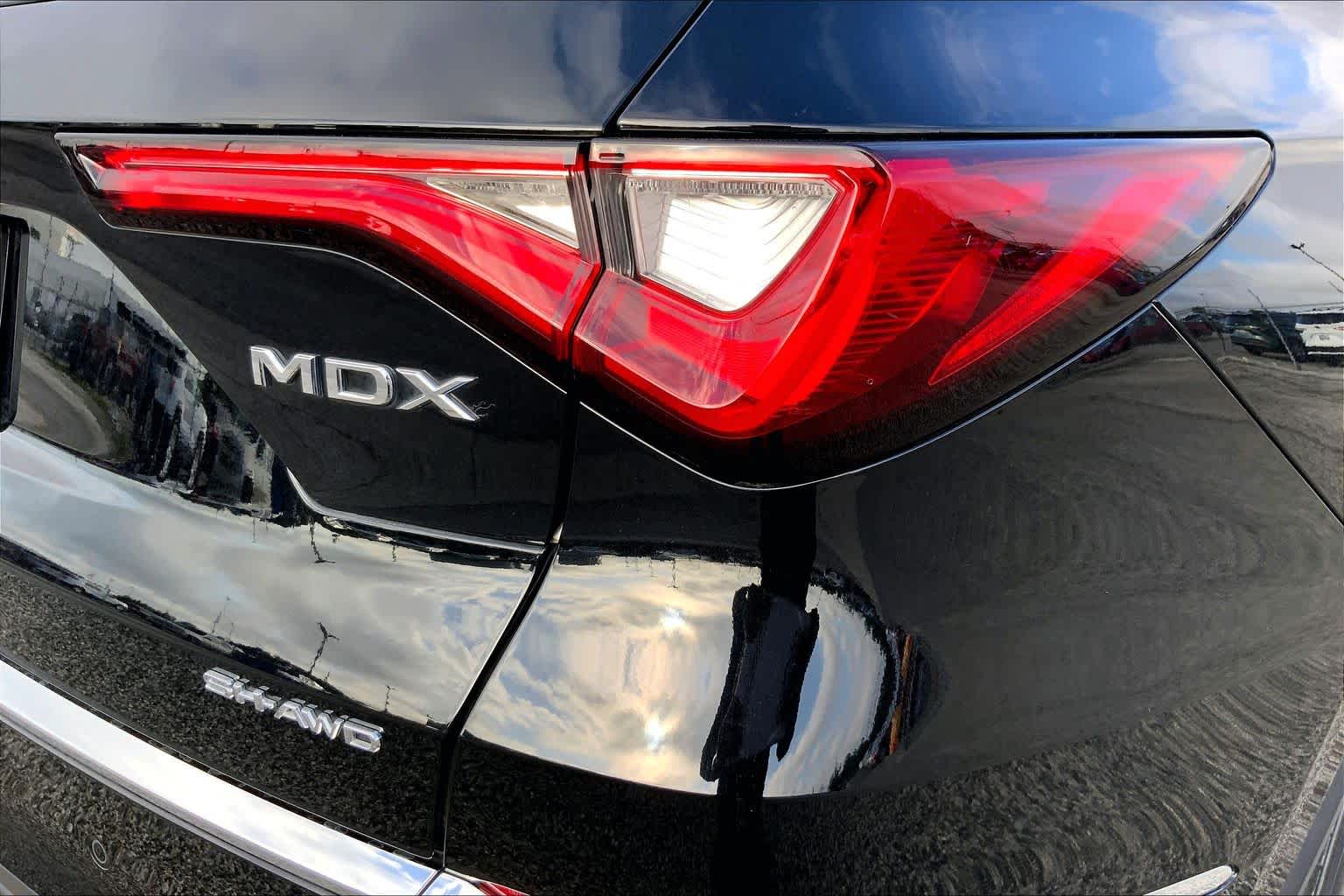 2024 Acura MDX w/Technology Package Majestic Black Pearl at AutoNation Chrysler Jeep Dodge Ram Spring