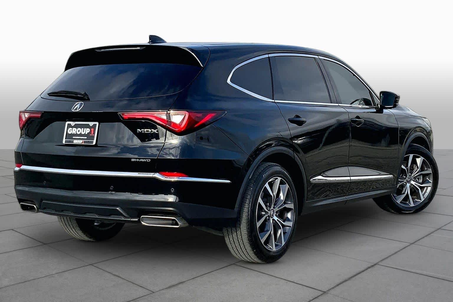 2024 Acura MDX w/Technology Package Majestic Black Pearl at Group 1 Toyota Southwest