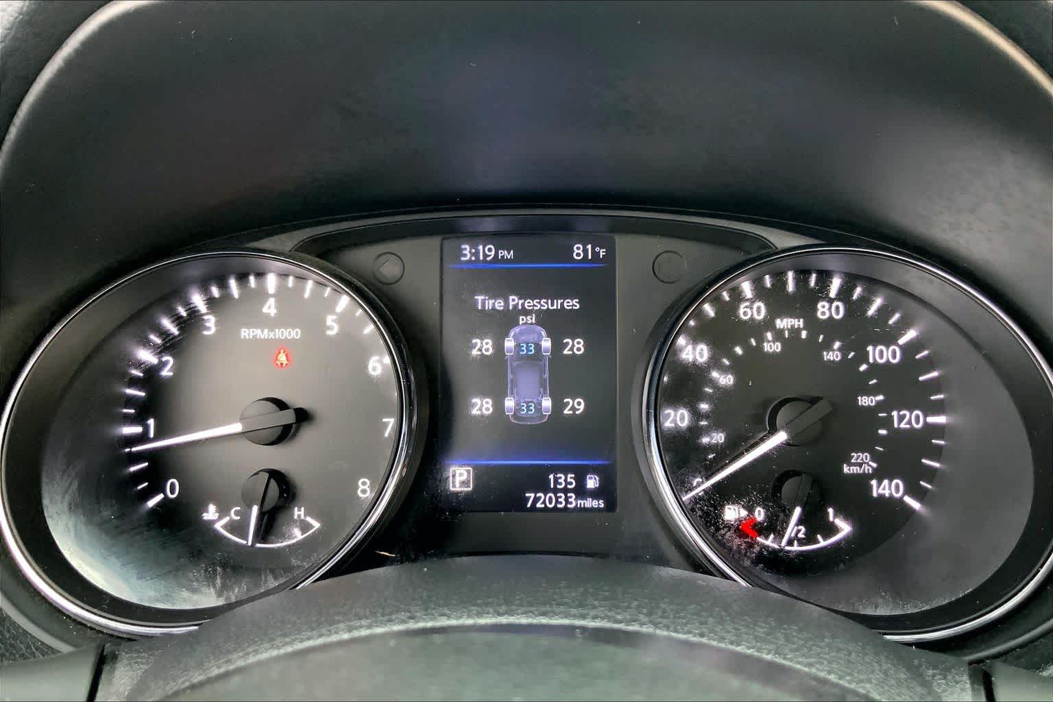 2018 Nissan Rogue SV Gun Metallic at Sterling McCall Nissan
